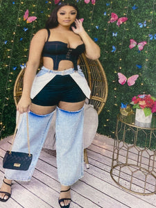 3ps denim hot girl summer set!