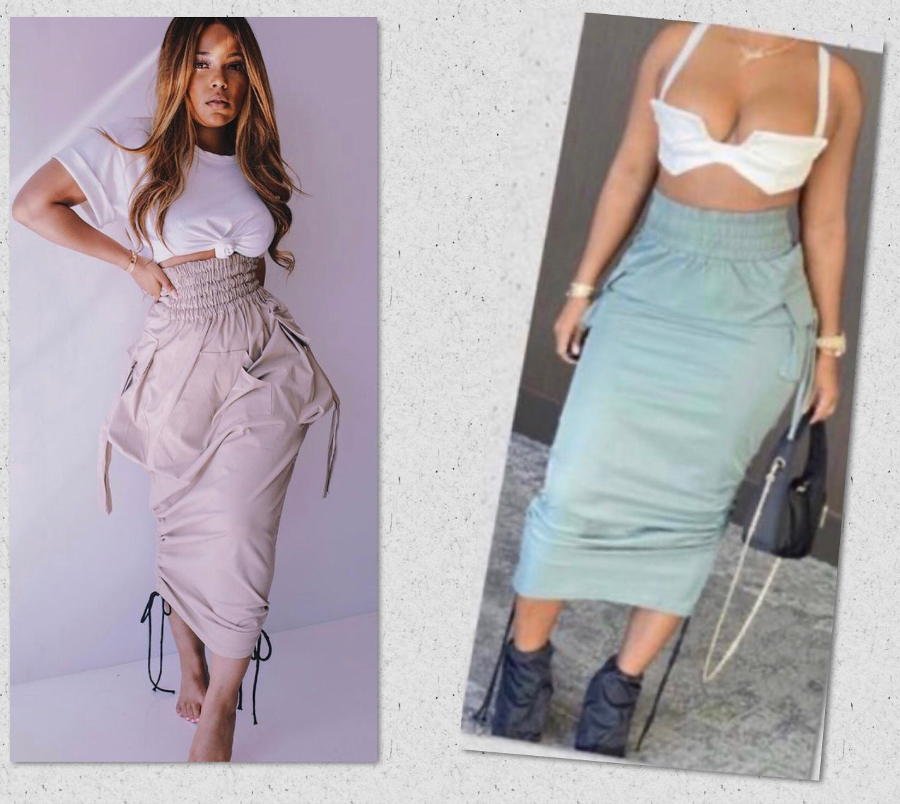 THE UP AND DOWN SKIRTS