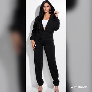 FAUX FUR JOGGERS SETS